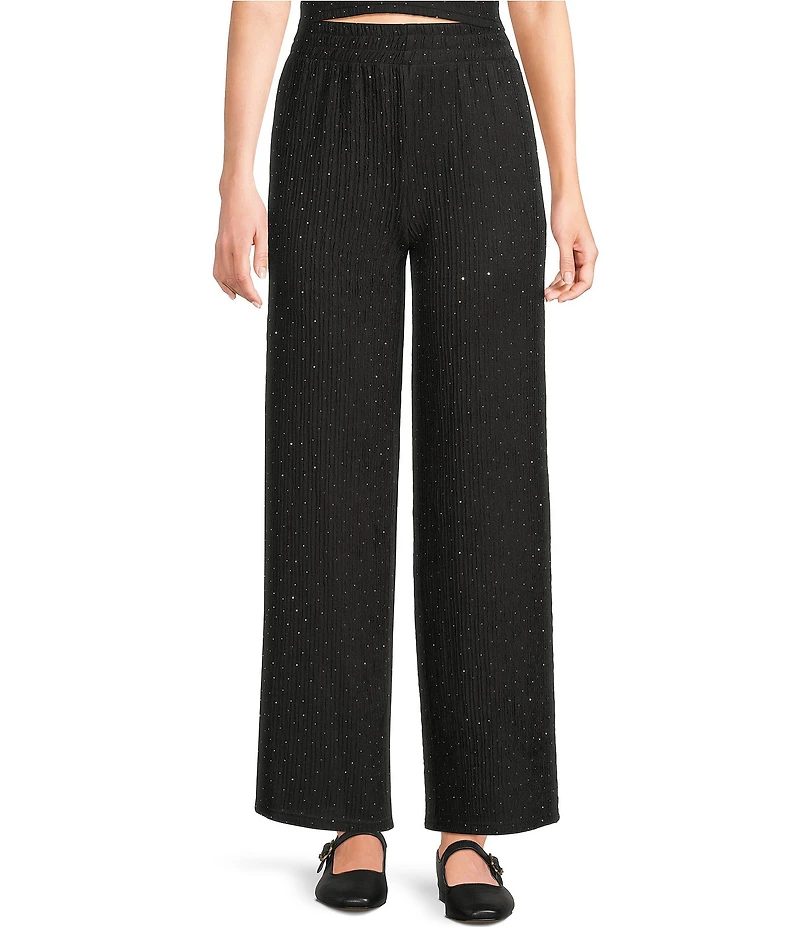 Mod Ref Pull On Sparkle Coordinating Pants