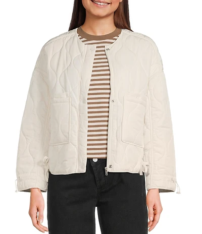 Mod Ref Quilted Bomber Jacket