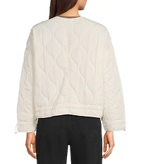 Mod Ref Quilted Bomber Jacket