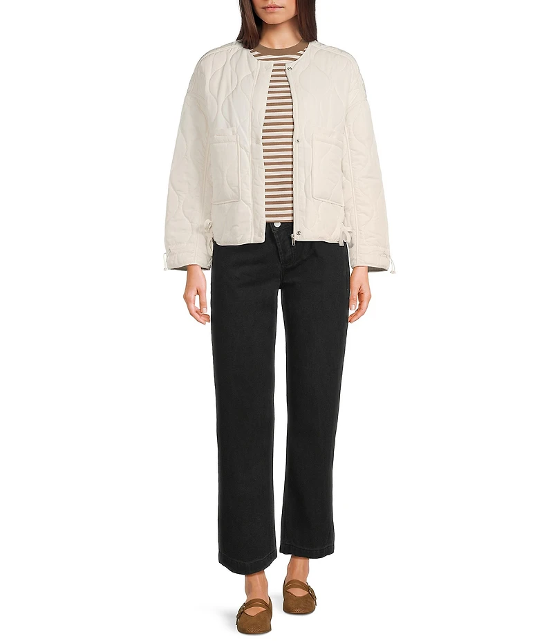 Mod Ref Quilted Bomber Jacket
