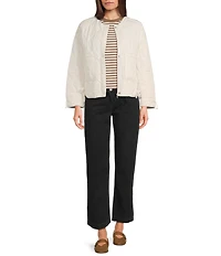 Mod Ref Quilted Bomber Jacket