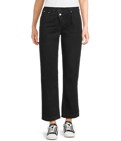 Mod Ref Straight Leg Cross Waist Pants