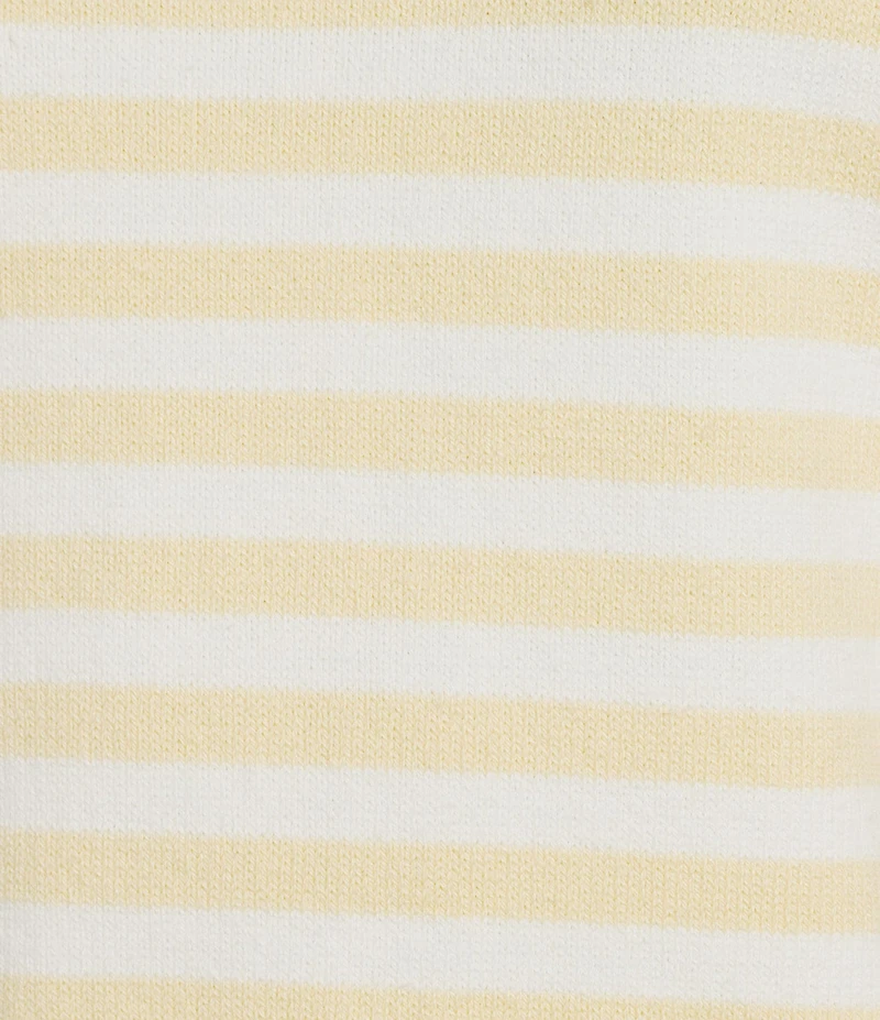 Mod Ref Stripe Long Sleeve Crew Sweater