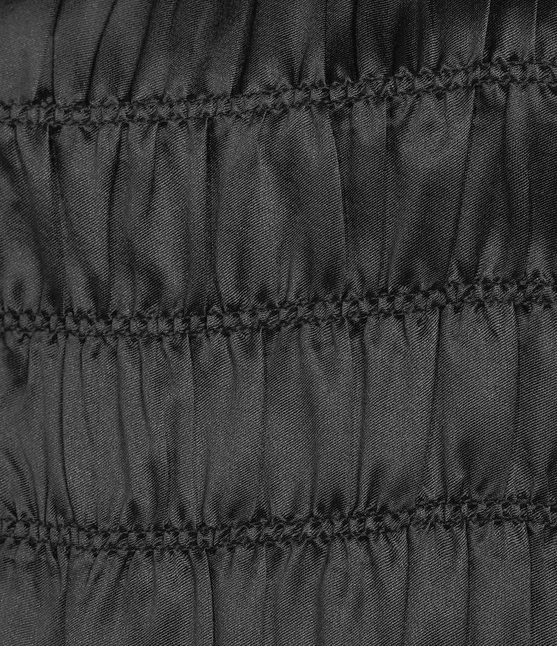 Mod Ref Taffeta Smocked Coordinating Top