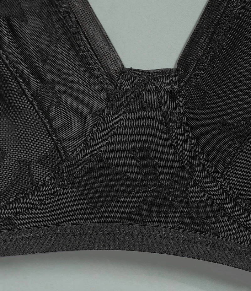 Modern Movement Burn Out Unlined Underwire Bra