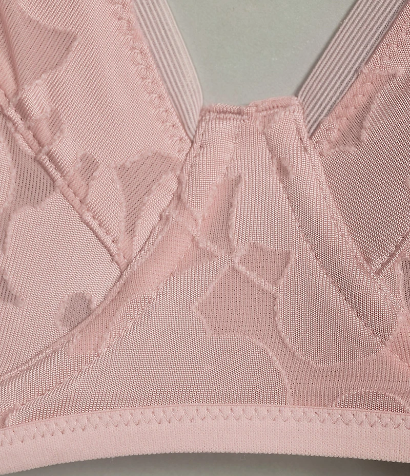 Modern Movement Burn Out Unlined Underwire Bra