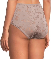 Modern Movement Burnout Mesh Floral Brief Panty