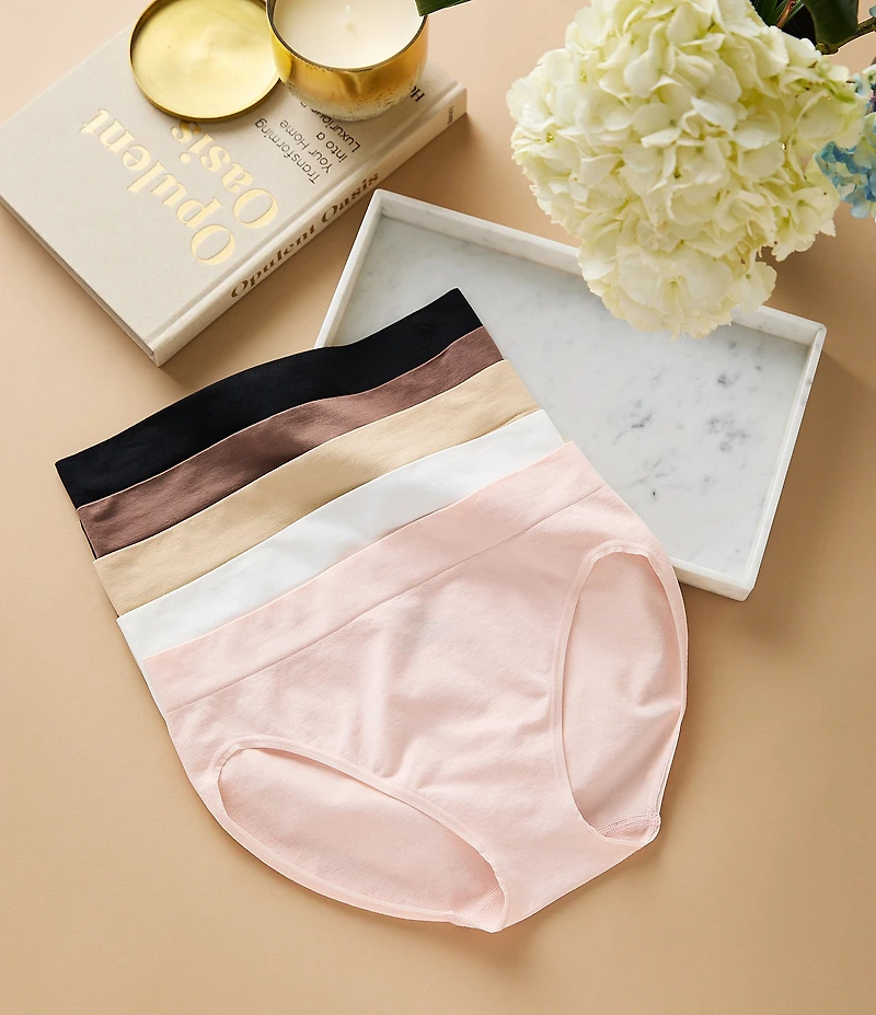 Modern Movement Seamless Cooling Hi-Cut Panty