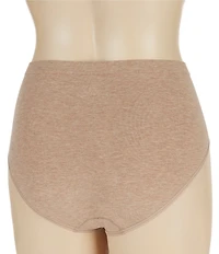 Modern Movement Heather Cotton Blend Seamless Brief