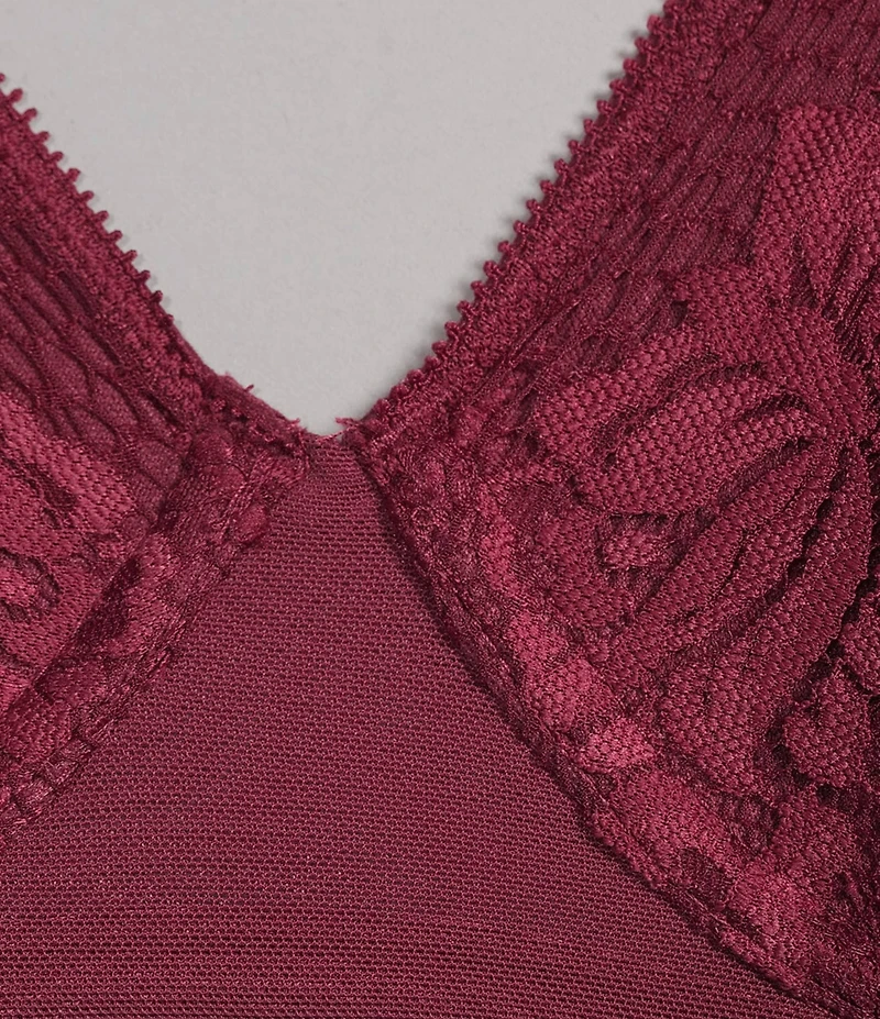 Modern Movement Hidden Comfort Underwire Lace Unlined Bra