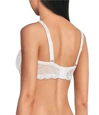 Modern Movement Satin Cut & Sewn Embroidered Bra