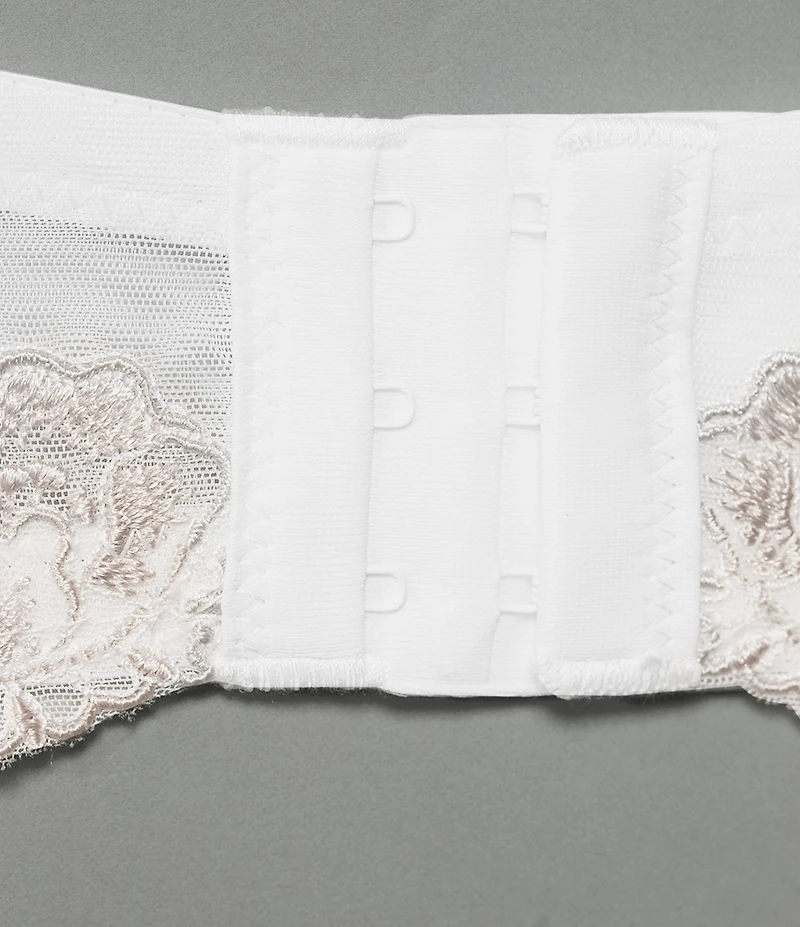 Modern Movement Satin Cut & Sewn Embroidered Bra