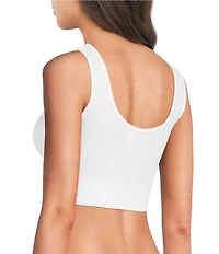 Modern Movement Scoop Neck Seamless Cropped Tank