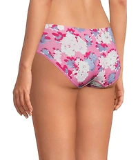 Modern Movement Seamless Floral Print Hipster Panty