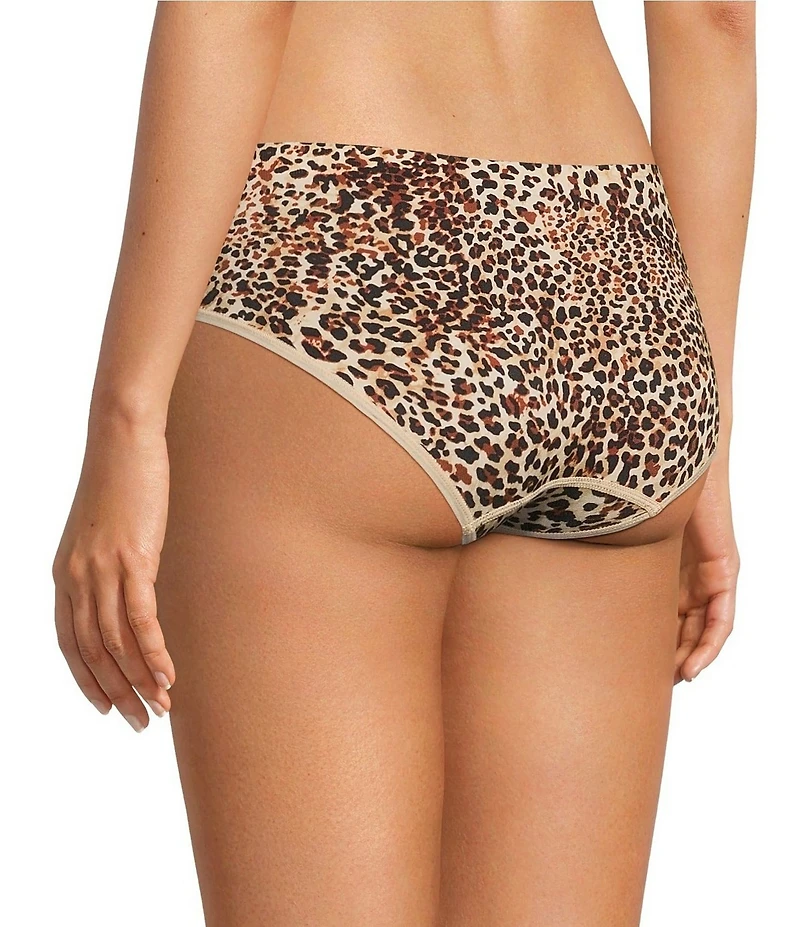 Modern Movement Seamless Leopard Print Hipster Panty
