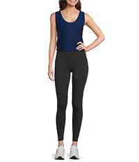 Modern Movement Sleeveless V-Neck Lurex Two-Way Stretch Holiday Camisole