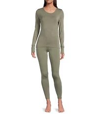 Modern Movement Warmwear Long Sleeve Crew Neck Top