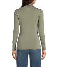 Modern Movement Warmwear Long Sleeve Turtleneck Top