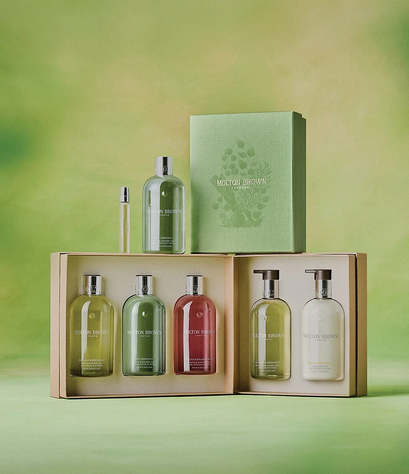 Molton Brown Floral & Green Body Care Collection Gift Set