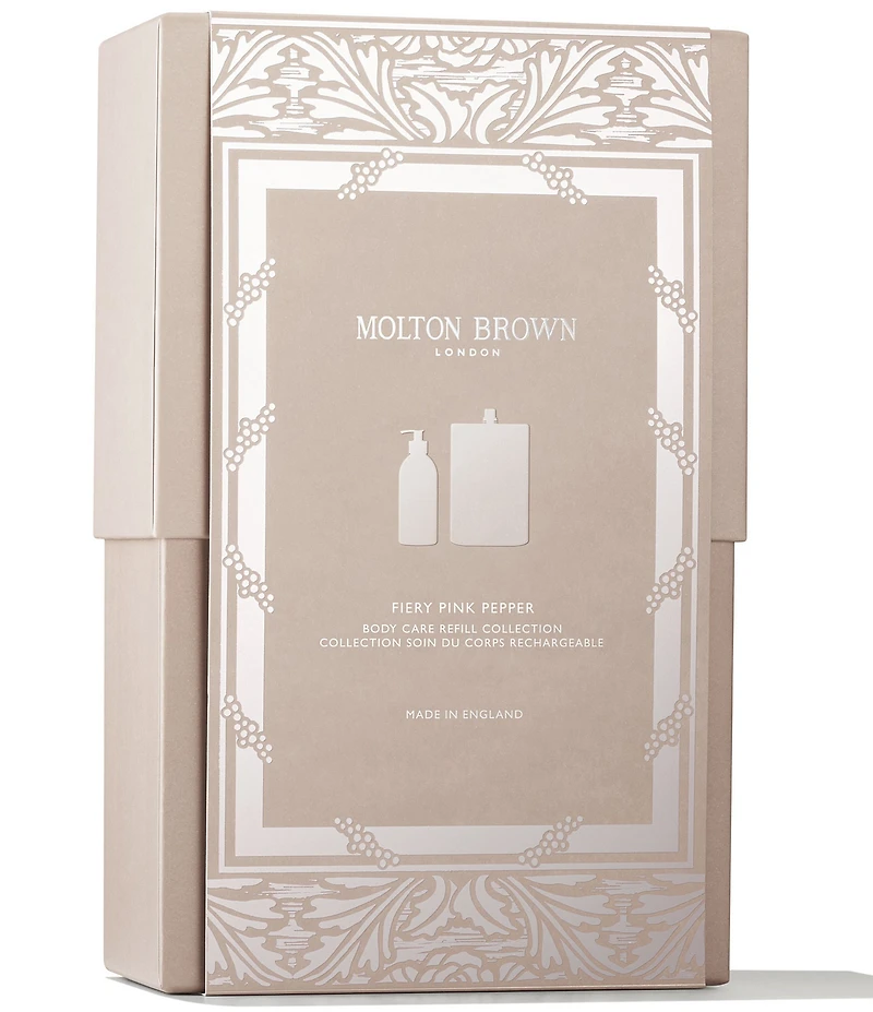 Molton Brown Infinite Bottle Fiery Pink Pepper Body Care Refill Collection