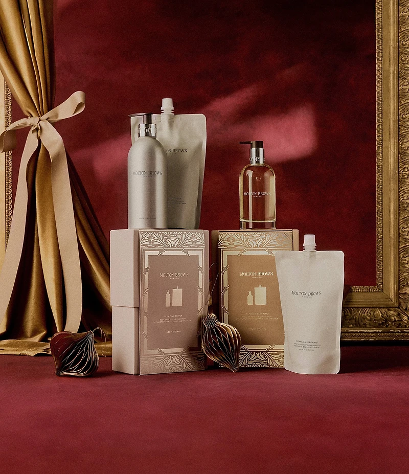 Molton Brown Infinite Bottle Fiery Pink Pepper Body Care Refill Collection