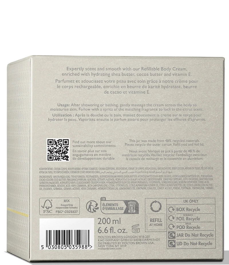 Molton Brown Orange & Bergamot Refillable Body Lotion