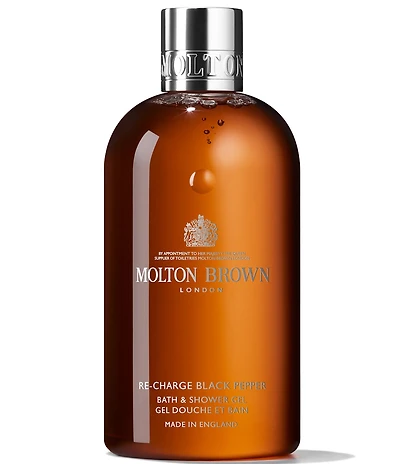 Molton Brown Re-Charge Black Pepper Bath & Shower Gel, 10 oz.