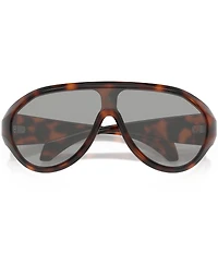 Moncler Unisex Bombolle 32mm Shield Sunglasses