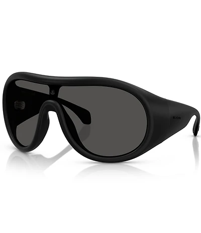 Moncler Unisex Cloche 35mm Shield Sunglasses