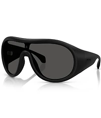 Moncler Unisex Cloche 35mm Shield Sunglasses