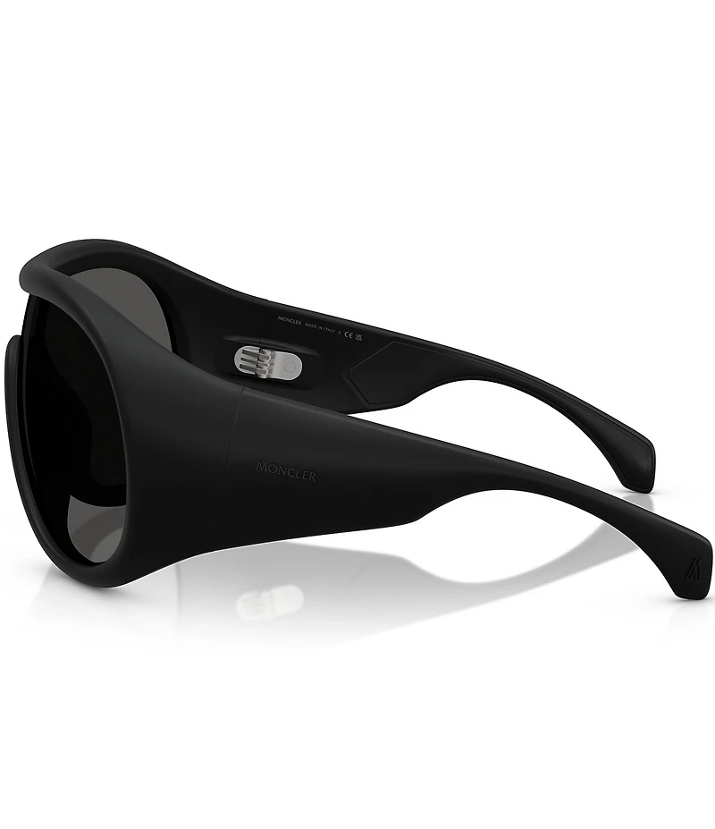 Moncler Unisex Cloche 35mm Shield Sunglasses