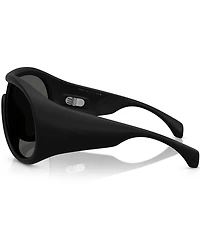 Moncler Unisex Cloche 35mm Shield Sunglasses