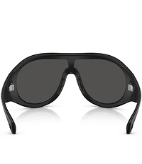 Moncler Unisex Cloche 35mm Shield Sunglasses