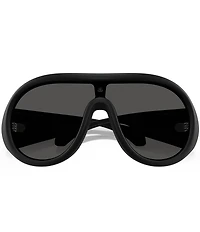 Moncler Unisex Cloche 35mm Shield Sunglasses