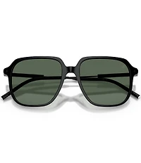 Moncler Unisex Cylin 54mm Square Sunglasses