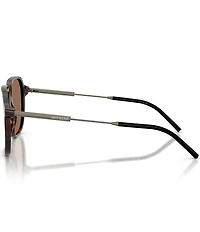 Moncler Unisex Cylin 54mm Square Sunglasses