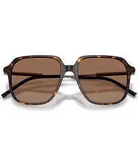 Moncler Unisex Cylin 54mm Square Sunglasses