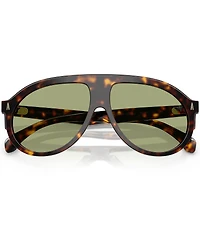 Moncler Unisex Fhaite 59mm Aviator Sunglasses