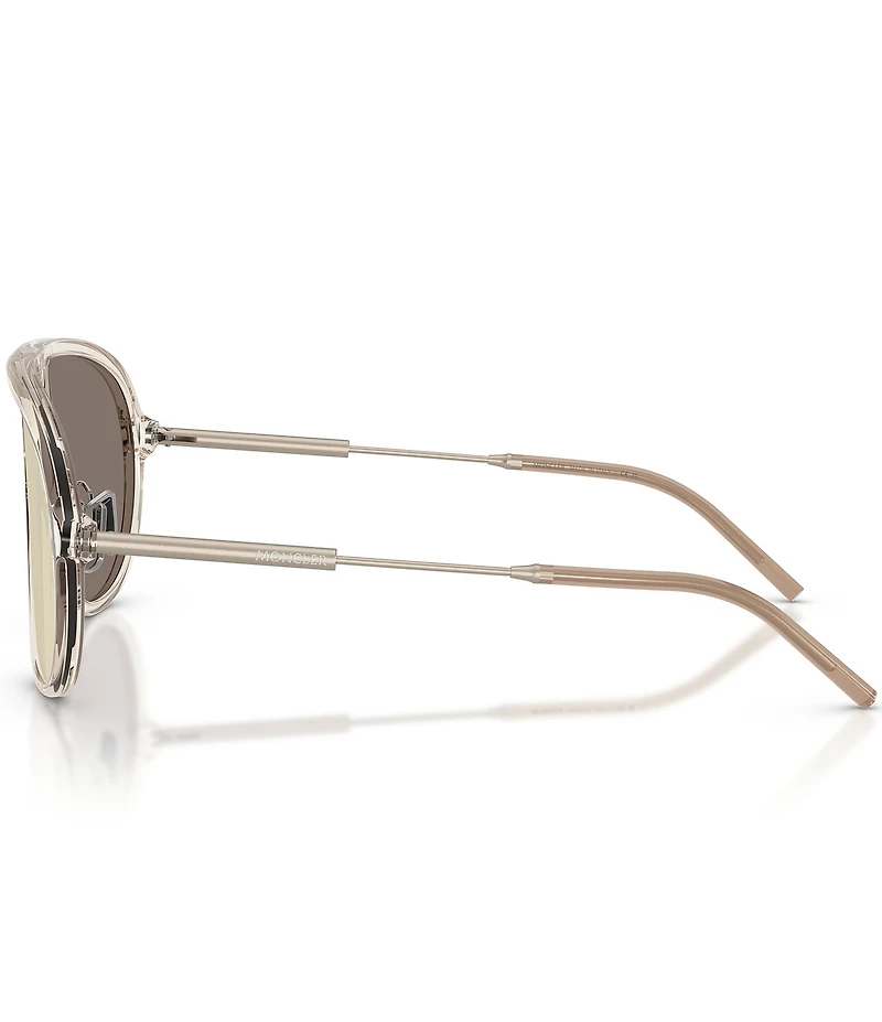 Moncler Unisex Glyde 61mm Aviator Sunglasses