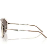 Moncler Unisex Glyde 61mm Aviator Sunglasses