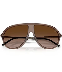 Moncler Unisex Glyde 61mm Aviator Sunglasses