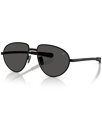 Moncler Unisex Steely 55mm Aviator Sunglasses