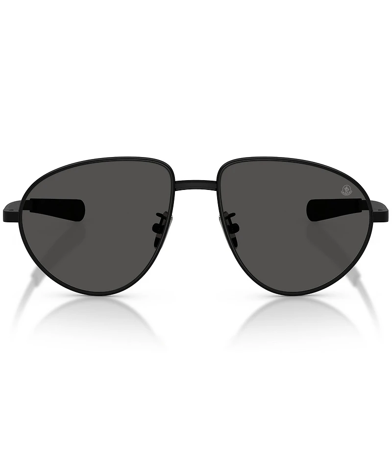 Moncler Unisex Steely 55mm Aviator Sunglasses