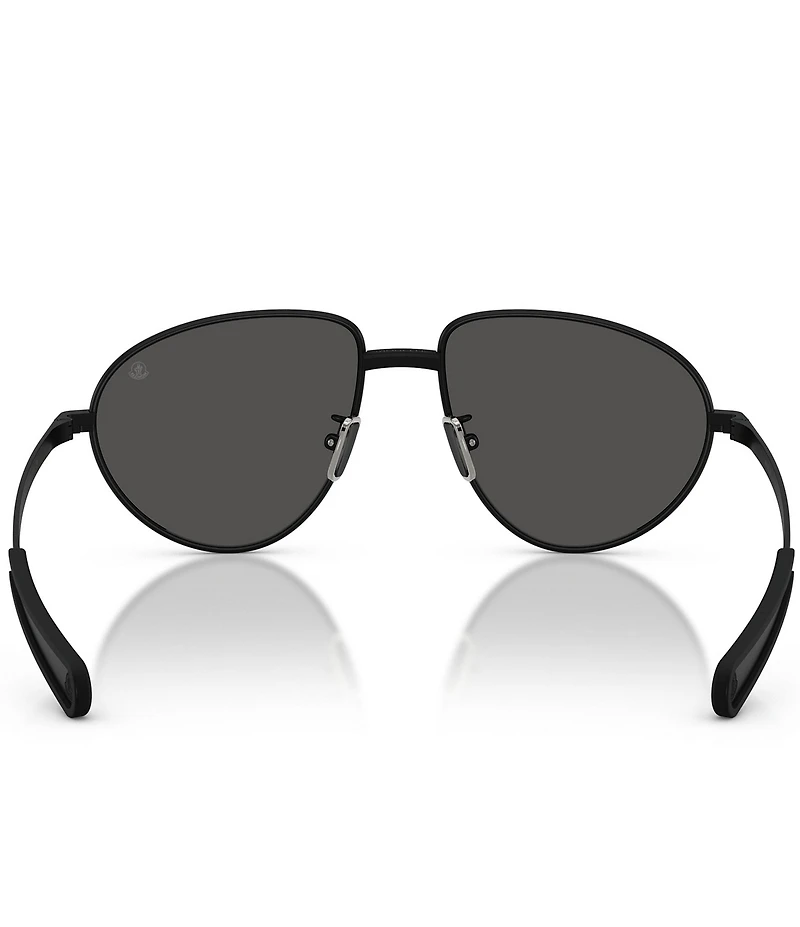 Moncler Unisex Steely 55mm Aviator Sunglasses