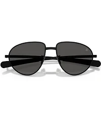 Moncler Unisex Steely 55mm Aviator Sunglasses