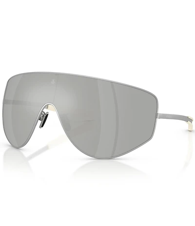 Moncler Unisex Tanium 45mm Shield Sunglasses