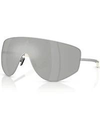 Moncler Unisex Tanium 45mm Shield Sunglasses