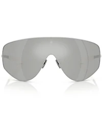 Moncler Unisex Tanium 45mm Shield Sunglasses