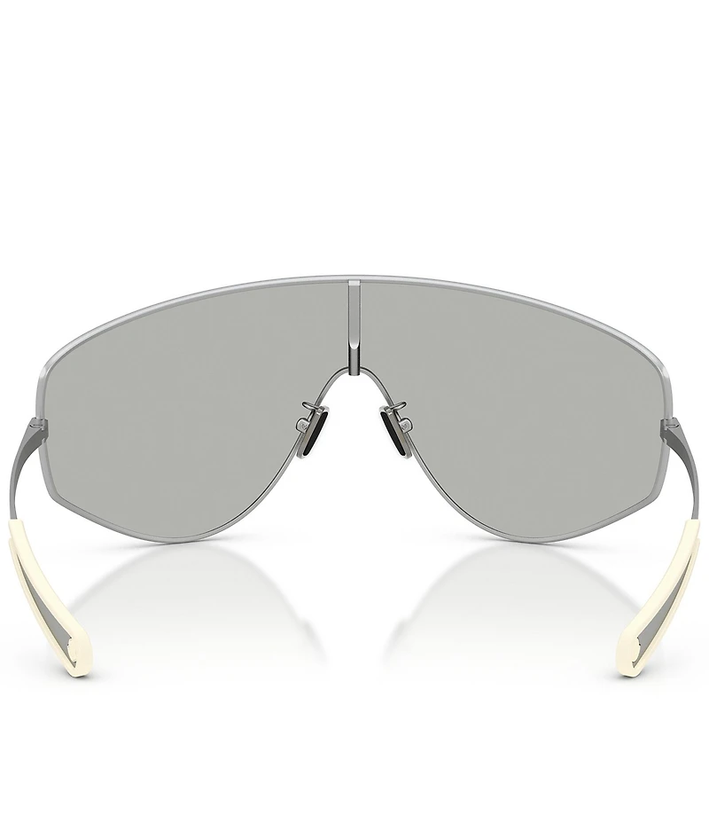 Moncler Unisex Tanium 45mm Shield Sunglasses