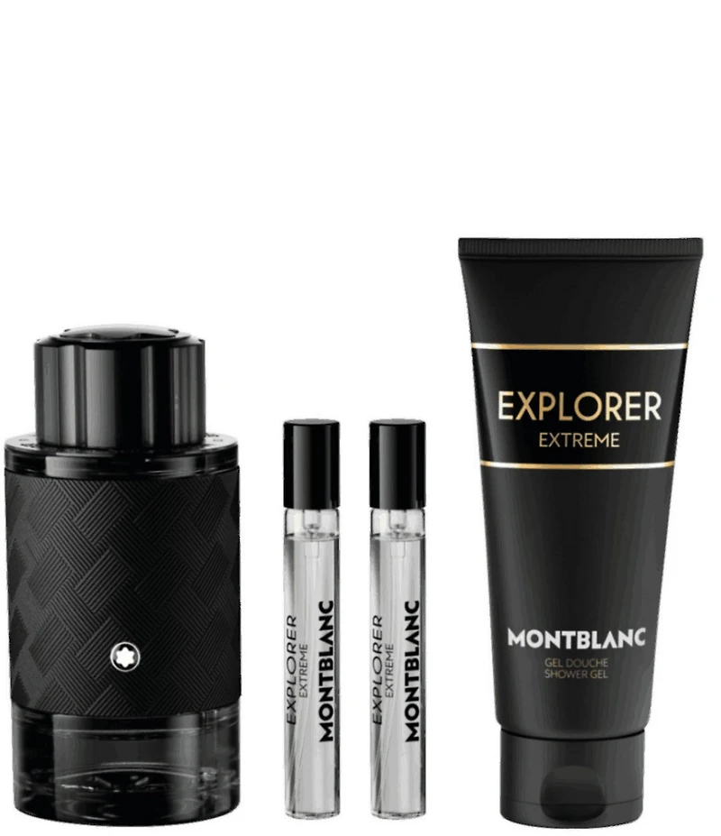 Montblanc Explorer Extreme Men's Parfum 4-Piece Gift Set